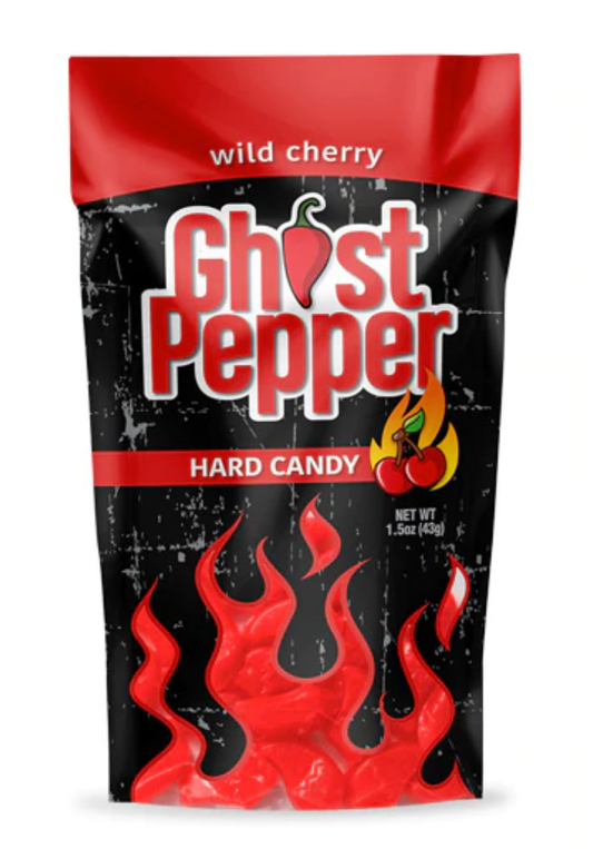 Ghost Pepper Hard Candy - Wild Cherry